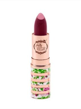 Pretty Vulgar Deep Rose Berry Lipstick shade 09 - Back Stabber